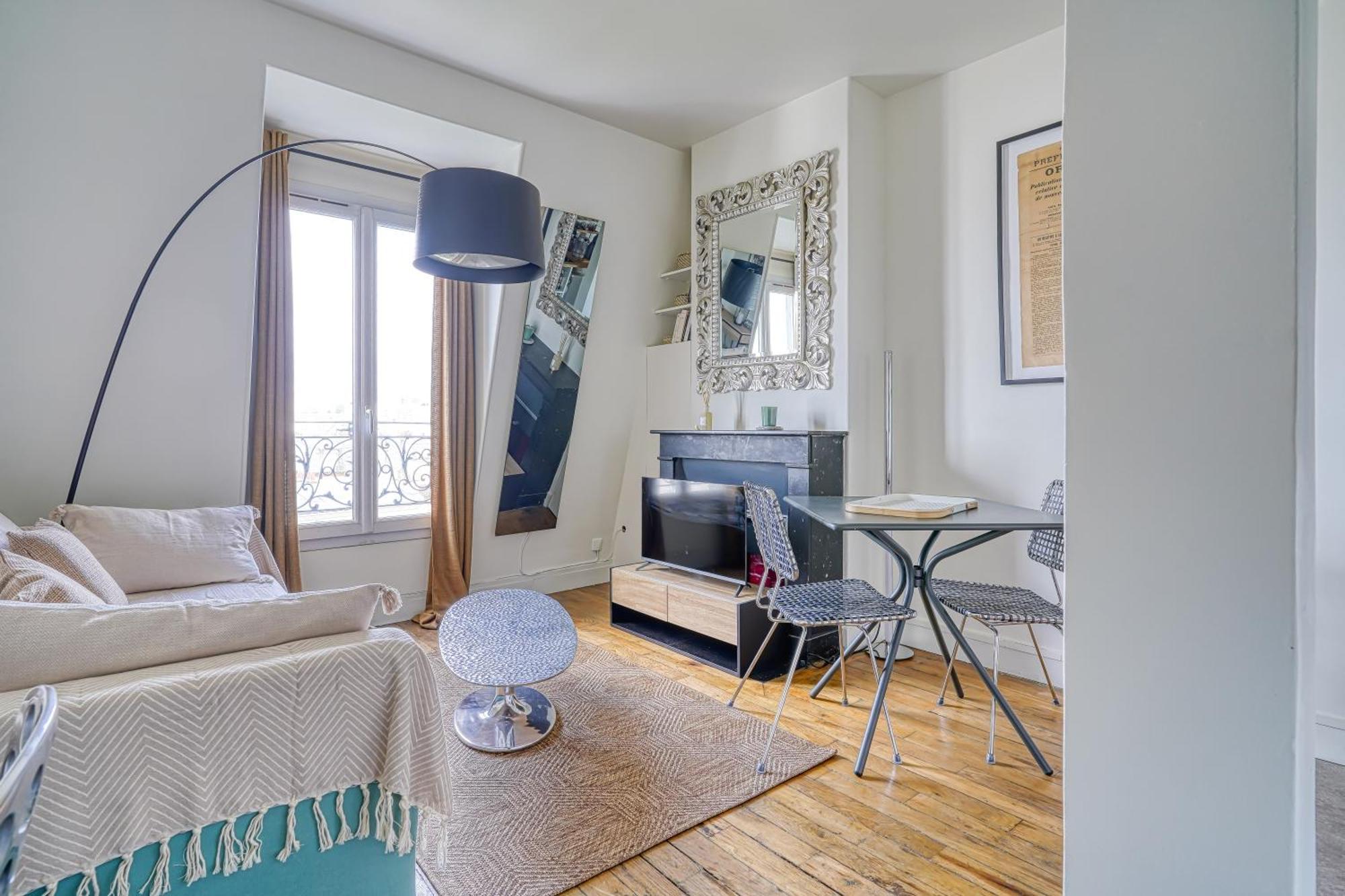 F2 Parisien - Pere Lachaise Appartement *